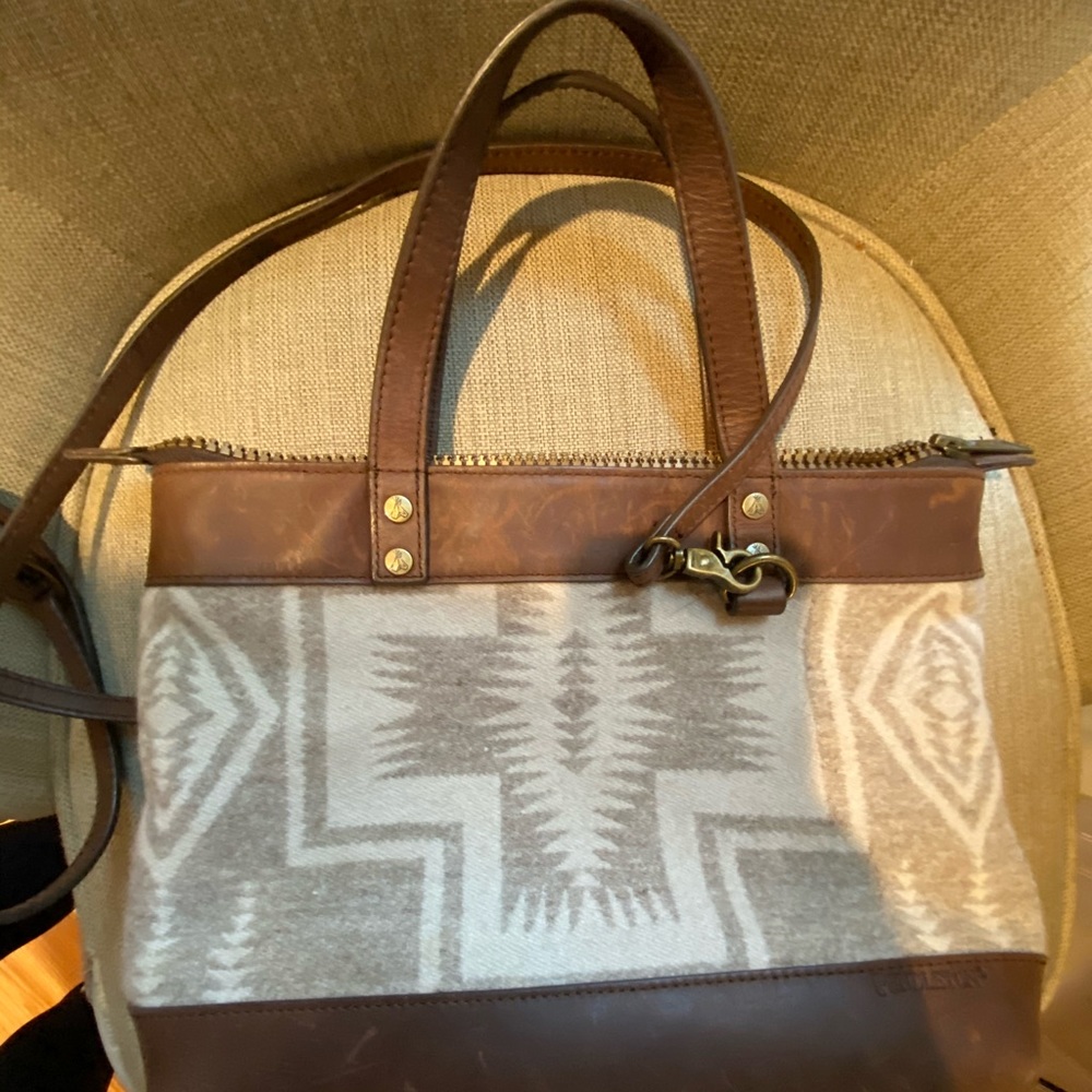 Harding Wool Pendleton Bag With Strap Included